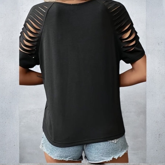 American Distressed Flag Shirt - Picture 3 of 3